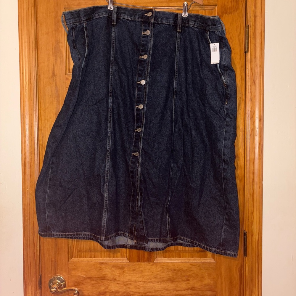 Old Navy Women's Medium Wash Skirt